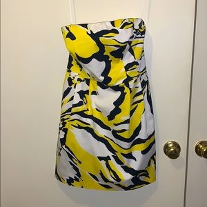 Express strapless dress